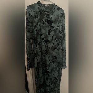 Long body fitting dress